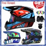 Send 3 pieces gift motorcycle helmet children off-road helmet bike downhill AM DH cross helmet capacete motocross casco шолом