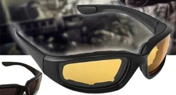 1PC Motorcycle Glasses Army Protection Sunglasses for Hunting Shooting Airsoft Eyewear Men Eye Protection Windproof Moto Goggles