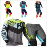 2022 Moto Youth Motocross Gear Set Child Size Dirt Bike Combo 6 Color Off Road Motorcycle MX Jersey And Pant