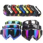 Adult  Motocross Goggles Motorcycle goggles Glasses ATV Clear Lens Ski Helmet Googles Off-road for Kawasaki Oculos Gafas