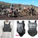 Chest Back Protection Vest Outdoor Driving Motorcycle Dirt Bike Body Armor Protective Gear For Motocross Skiing Skating Adult