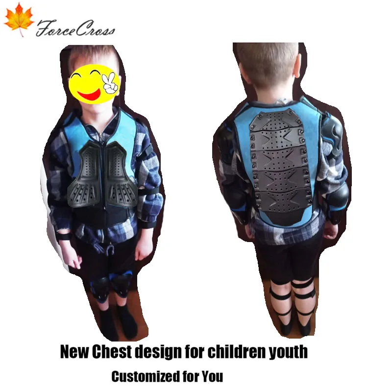 Customized Model Child Youth Dirt Bike ATV Downhill Body Protector Armor Motorcycle Motorbike Protective Gear