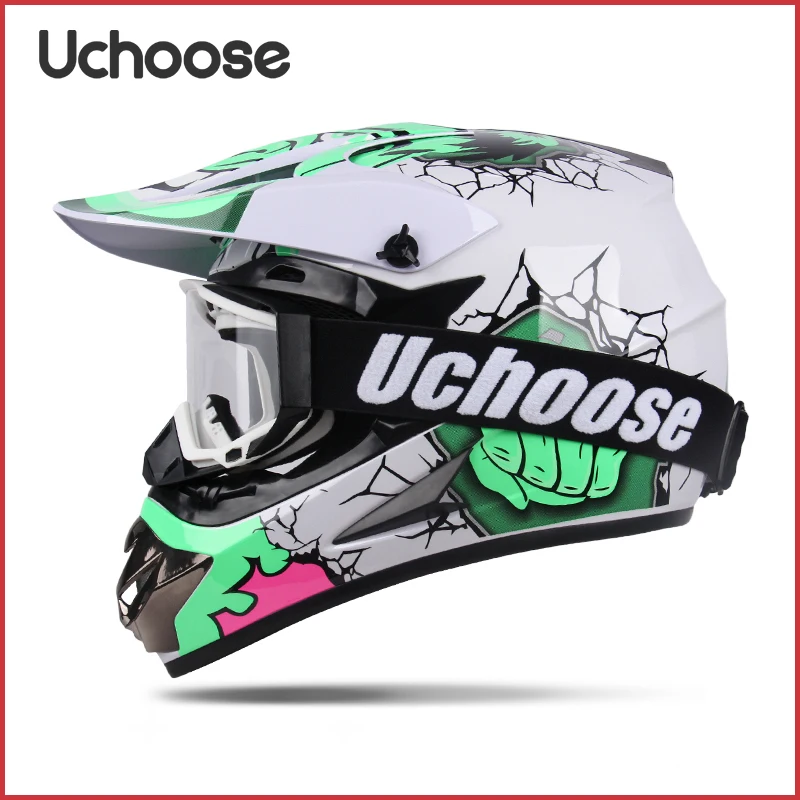 DOT Adult Female Men Helmets Motocross Kask Cross Downhill Soporte Casco Off Road Helmet Racing Classic Motorcycle Enduro