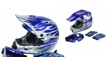 DOT Dirt Bike ATV Motocross Helmet w/ Gloves + Goggles Adult / Youth cascos para moto kask motocyklowy full face Off-Road Helmet