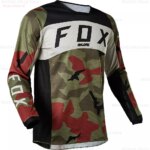 Enduro Shift Raudax Fox Youth Mx Motocross Jerseys Men’s Bike Cycling Motorcycle T Shirt Dh Racing Bicycle Jersey