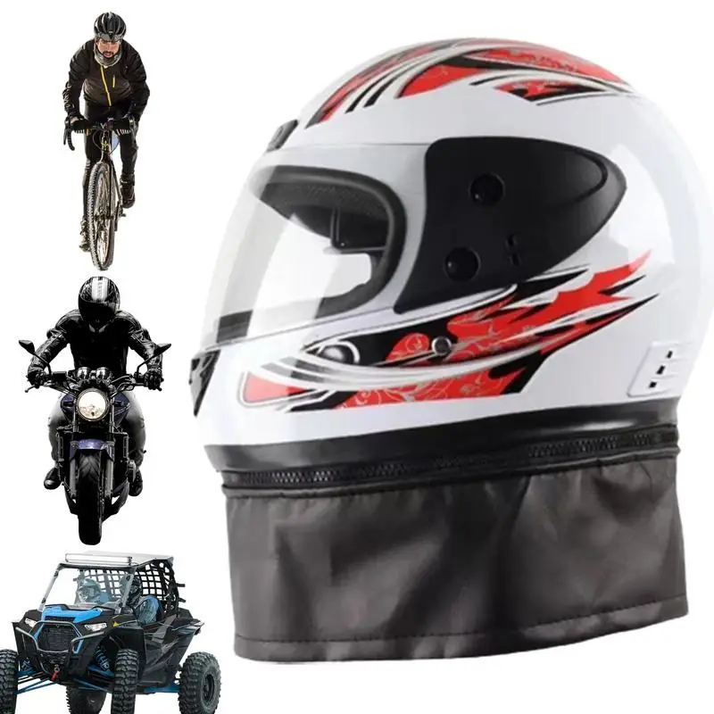 Full Face Motorcycle Helmets for Men Women Adventure  Head Protector Off Road Light weight Accessories Off Road Dirt Bike Hat