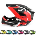 Kids Detachable Full Face Bike helmet Children’s Sports Child Cycling mtb Motorcycle Skateboarding Roller Skating Helmet