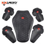 Motorcycle Armor CE certified Jacket Insert Back Protector Thicken High elasticity Rider Armor Back Spine Protective Pad