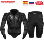 Motorcycle Body Armor Motorcycle Jacket Men Moto Protection Full Body Turtle With Neck Protector Motocross Racing Armor S-5XL