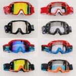 Motorcycle Goggles Sunglasses FOXS Motocross Racing Cycling Dirt Bike MTB MX Moto HD Motocross Goggles Glasses Men Women