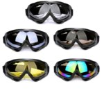 Motorcycle Riding Glasses Anti-sand Motocross Sunglasses Sports Ski Skating Goggles Windproof Dustproof UV 400 Protective Gears