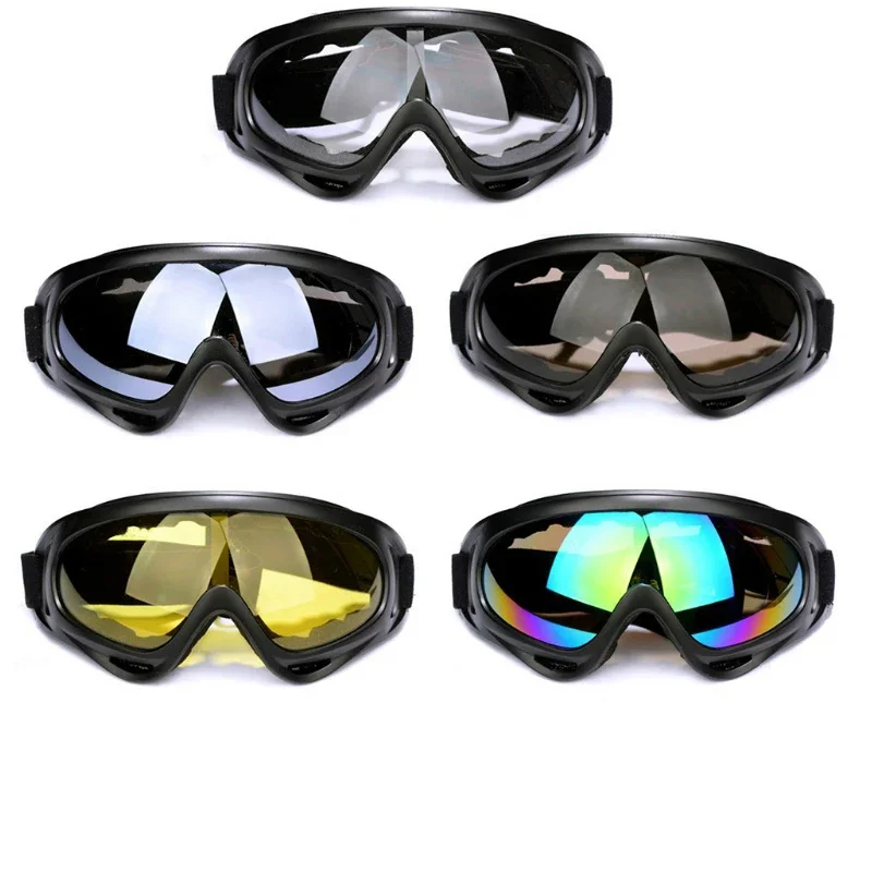 Motorcycle Riding Glasses Anti-sand Motocross Sunglasses Sports Ski Skating Goggles Windproof Dustproof UV 400 Protective Gears