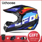 Professional Motorcycle Helmet Off-road Helmet Downhill DOT Racing Motocross Casque Moto Helme3 Free Gift Suitable For Kid