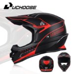 UCHOOSE Professional Racing Motocross Helmet, Off-road, Motorcycle, Cartoon for Kids, ATV, MTB